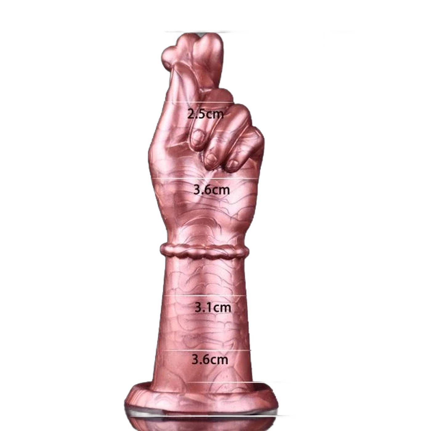 Heart-to-heart Gesture Big Dildo Soft Silicone Dildo For Women Vaginal Massage Masturbator