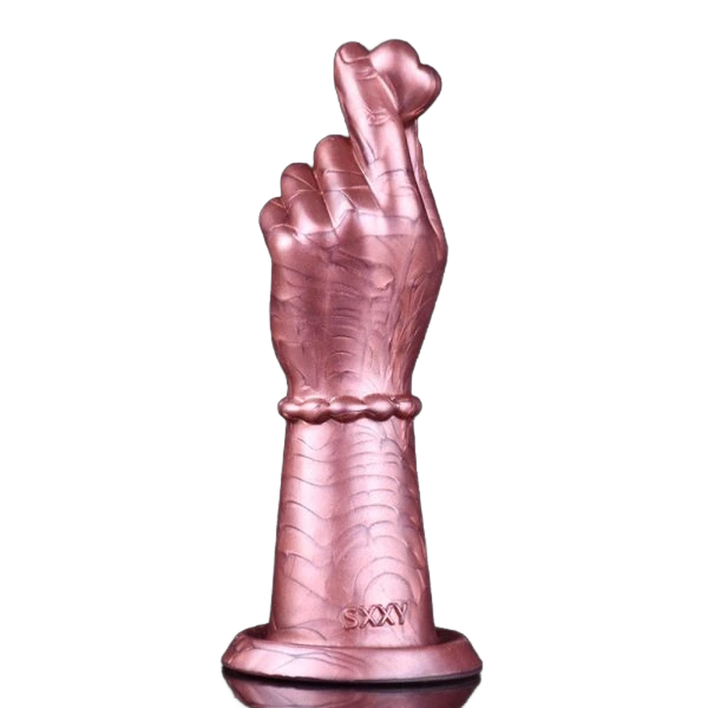 Heart-to-heart Gesture Big Dildo Soft Silicone Dildo For Women Vaginal Massage Masturbator