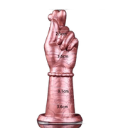 Heart-to-heart Gesture Big Dildo Soft Silicone Dildo For Women Vaginal Massage Masturbator