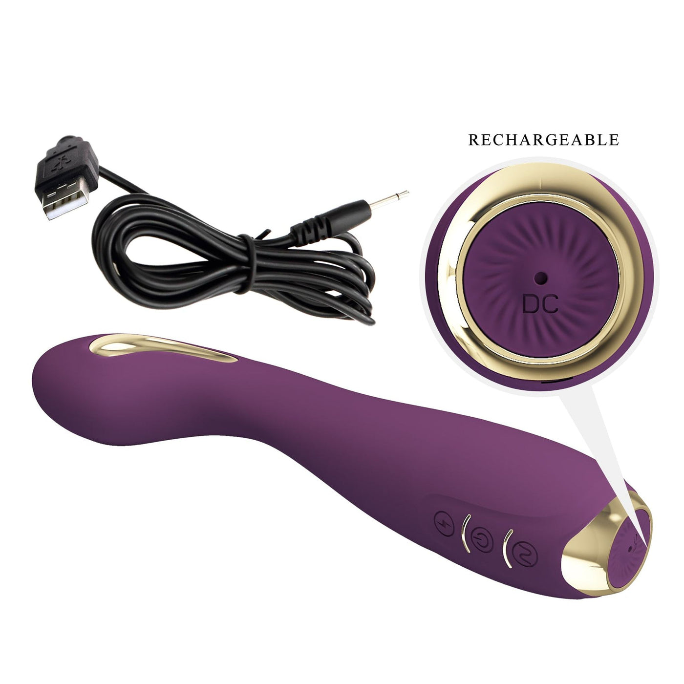 Hector Vibratore a Distanza con Vibrazione ed Electro Shock