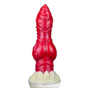 Hellfire Dog Monster Penis Fantasy Dildo Silicone Soft Dildo