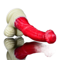 Hellfire Monster Dildo Soft Silicone Thick Dildo