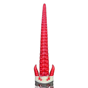 Hellfire Monster Tentacle Red Devils Penis Dildo Fantasy Dildo Silicone Masturbator