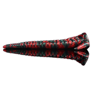 Hellfire Monster Tentacle Red Devils Penis Dildo Fantasy Dildo Silicone Masturbator