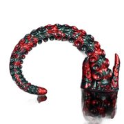 Hellfire Monster Tentacle Red Devils Penis Dildo Fantasy Dildo Silicone Masturbator