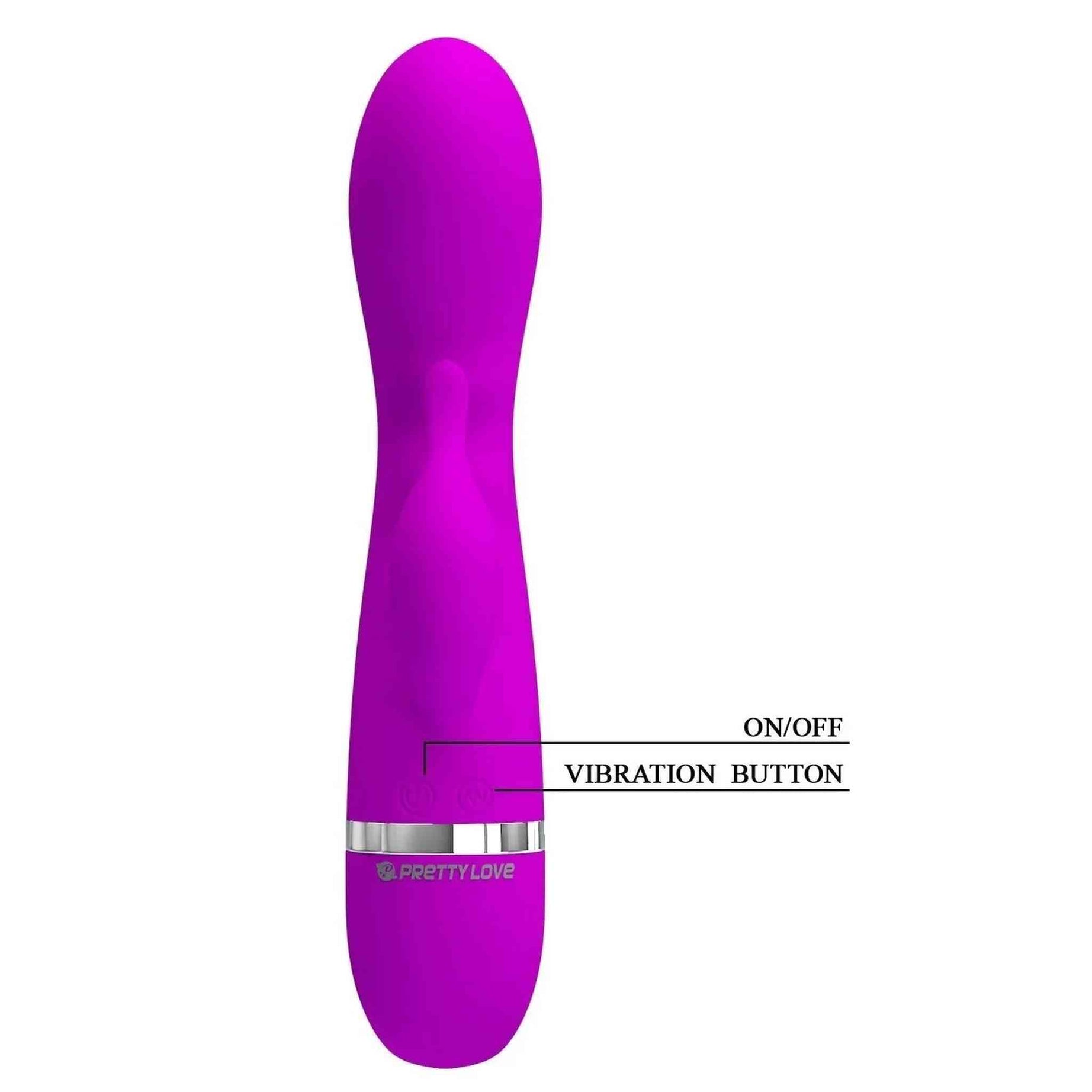 Hilda Vibratore Rabbit con 30 diversi programmi di vibrazione - Silicone Medicale