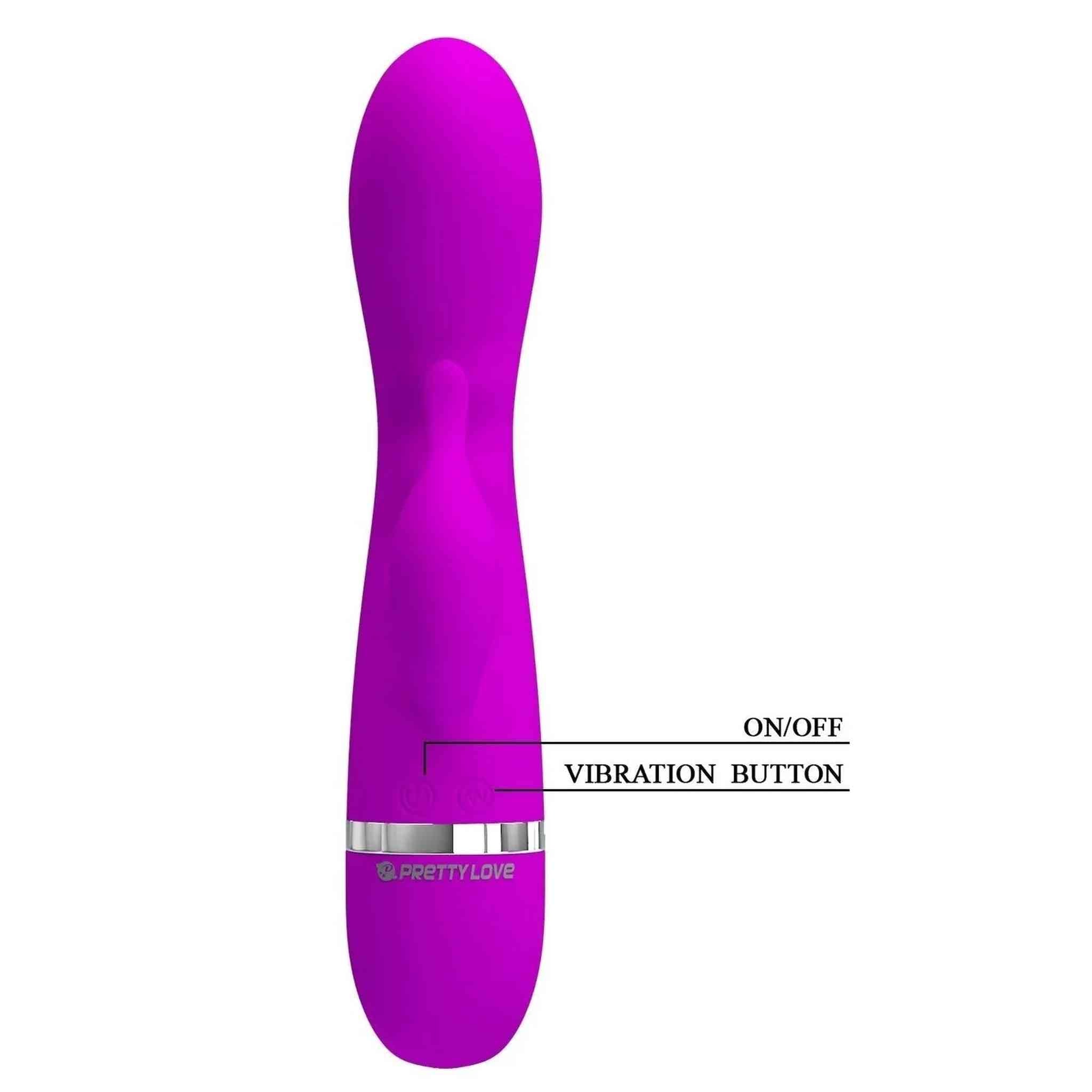 Hilda Vibratore Rabbit con 30 diversi programmi di vibrazione - Silicone Medicale