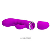 Hilda Vibratore Rabbit con 30 diversi programmi di vibrazione - Silicone Medicale