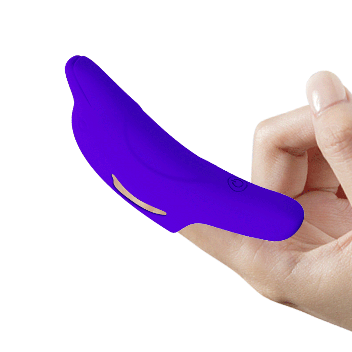 Honey Finger Vibratore da Dita in silicone con 10 diverse vibrazioni