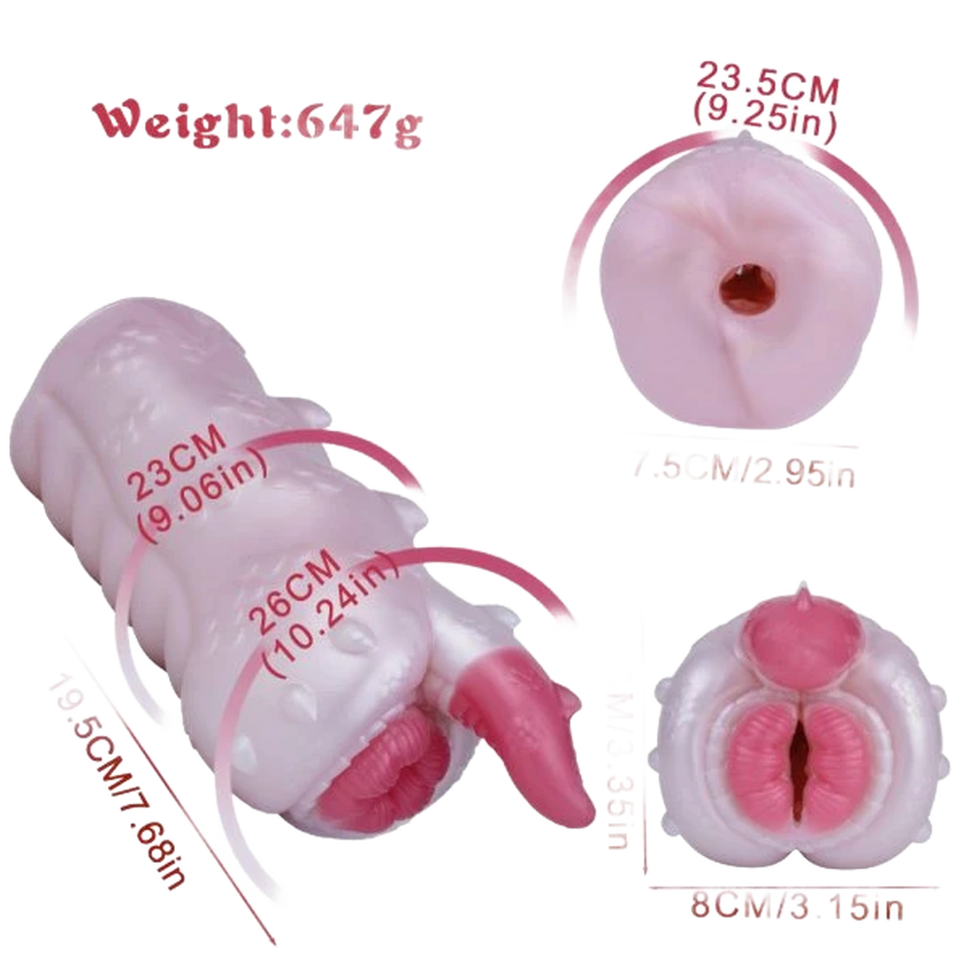 Horned Dragon fantasy Masturbator