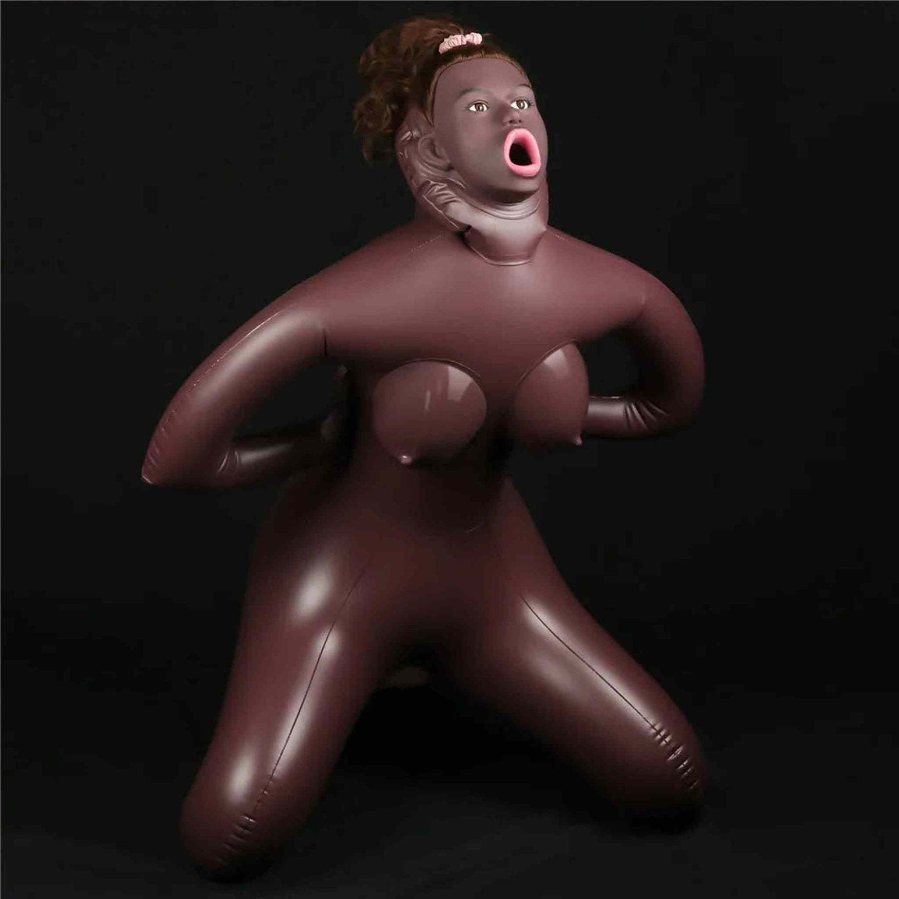 Horny Cowgirl Doll - Volto in 3D, Capelli e Inserti Super Realistici in Silicone