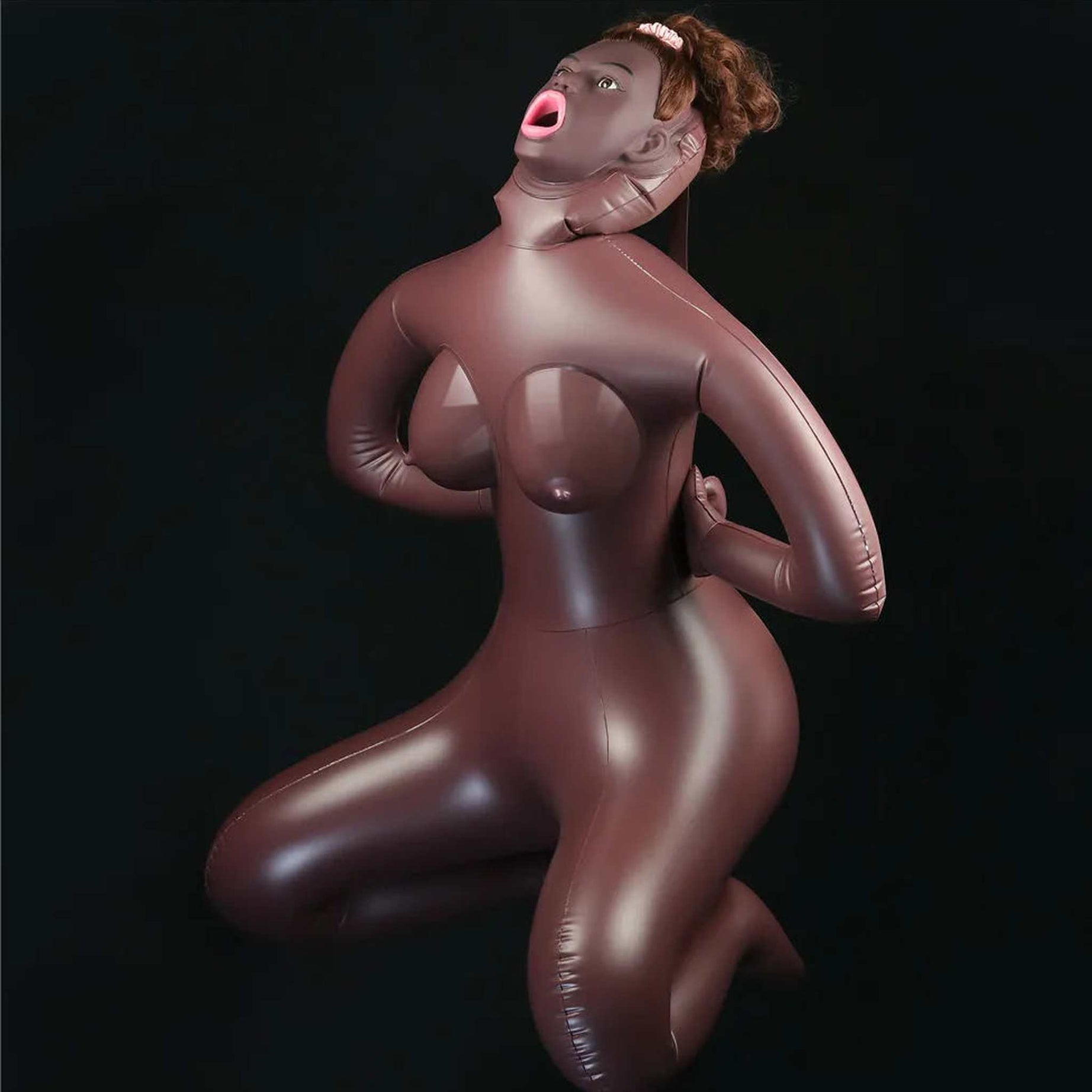 Horny Cowgirl Doll - Volto in 3D, Capelli e Inserti Super Realistici in Silicone