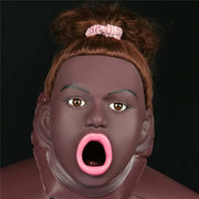 Horny Cowgirl Doll - Volto in 3D, Capelli e Inserti Super Realistici in Silicone