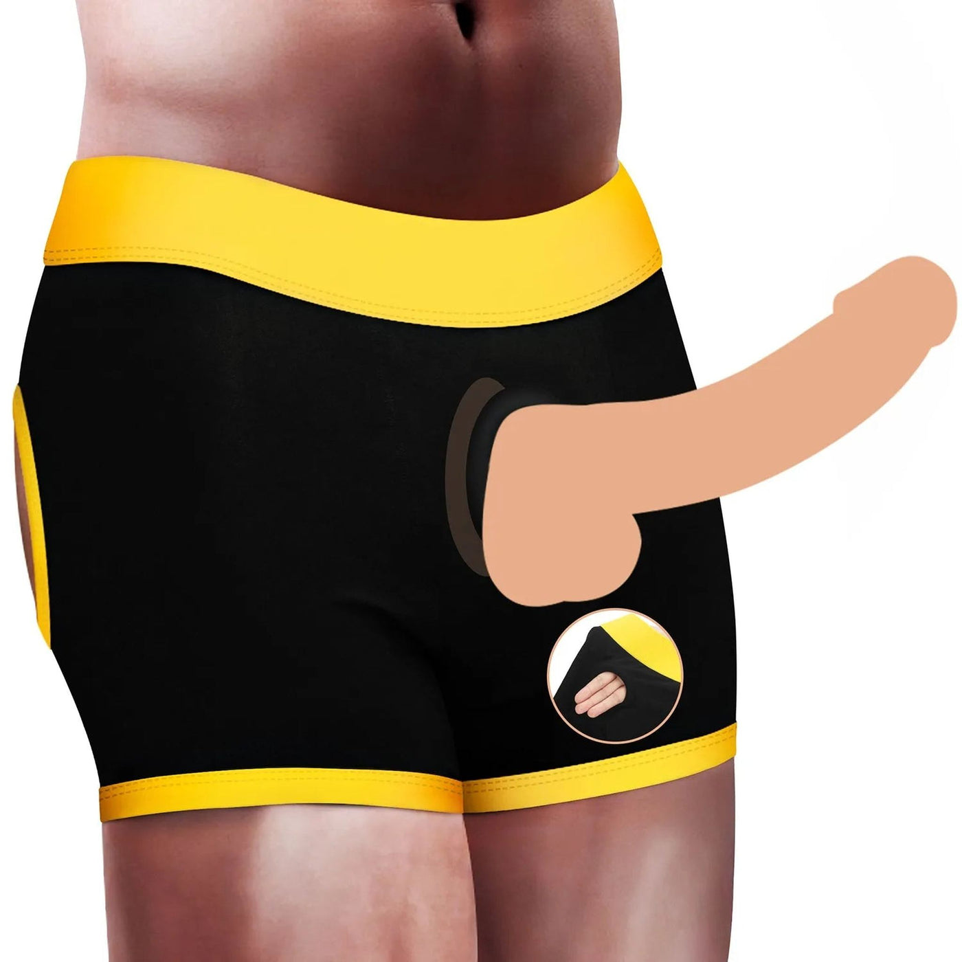 Horny Strapon Short