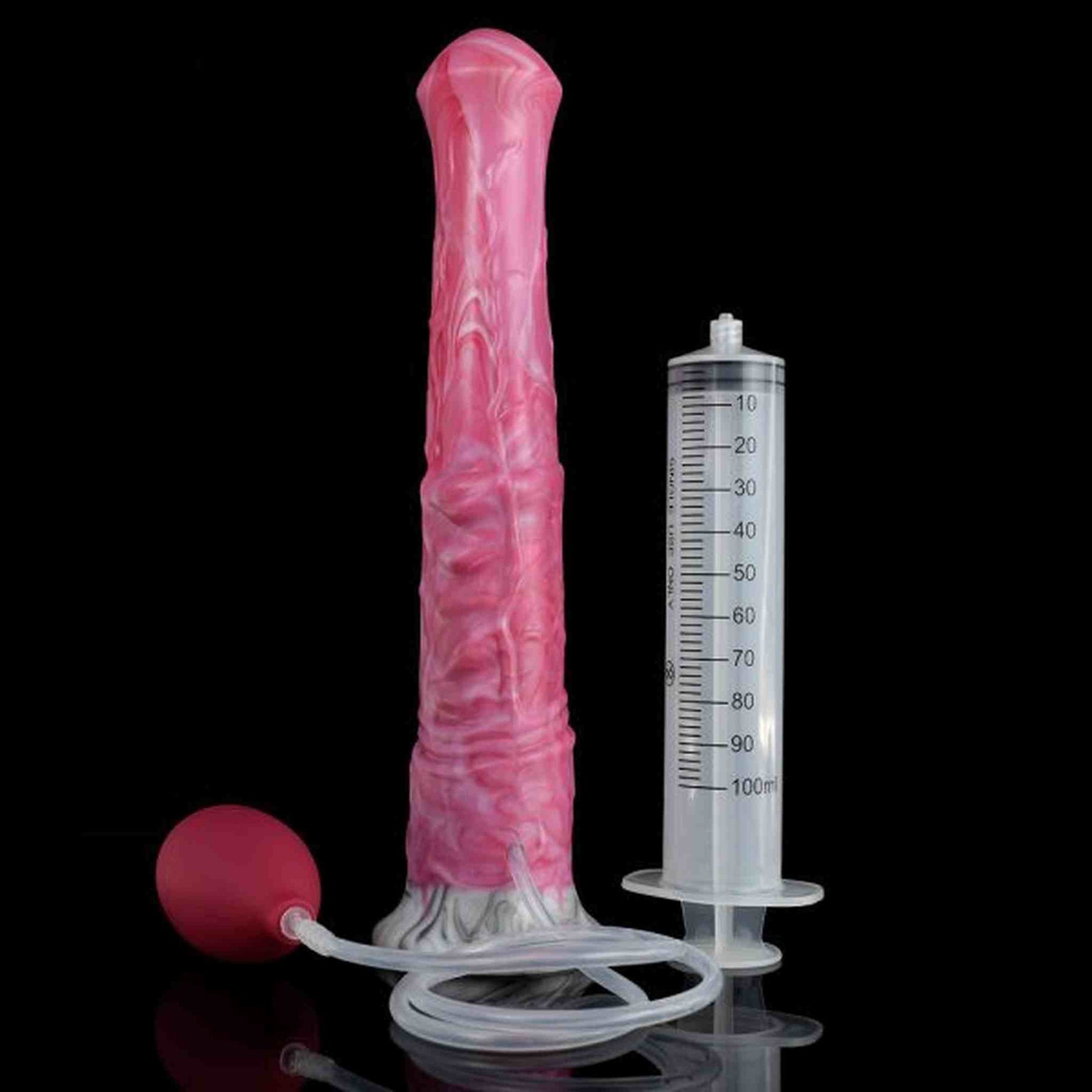 Horse anal dildo Squirting