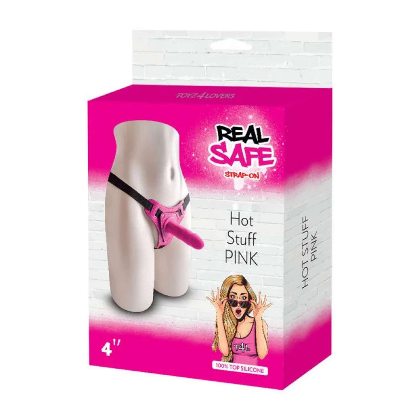 Hot Stuff 4″ Strapon Dildo