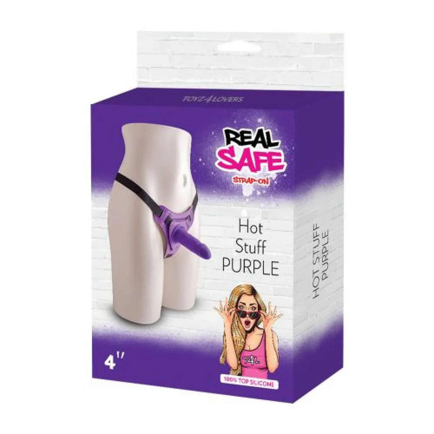 Hot Stuff 4″ Strapon Dildo