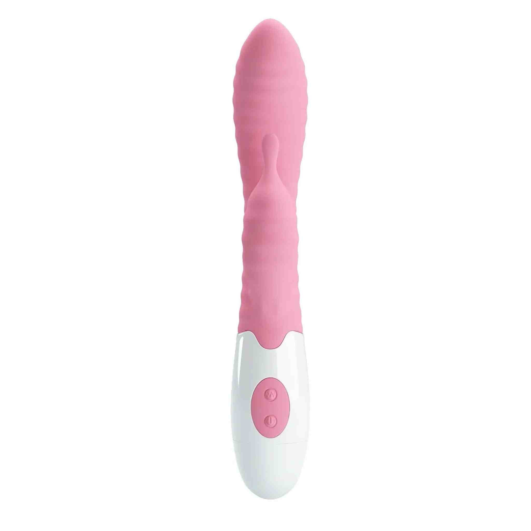 Hyman Vibratore Rabbit in Silicone con 30 modalità di vibrazione