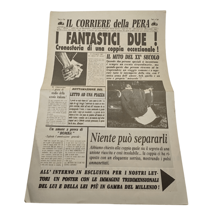 Der Corriere della Pera Die fantastischen Zwei