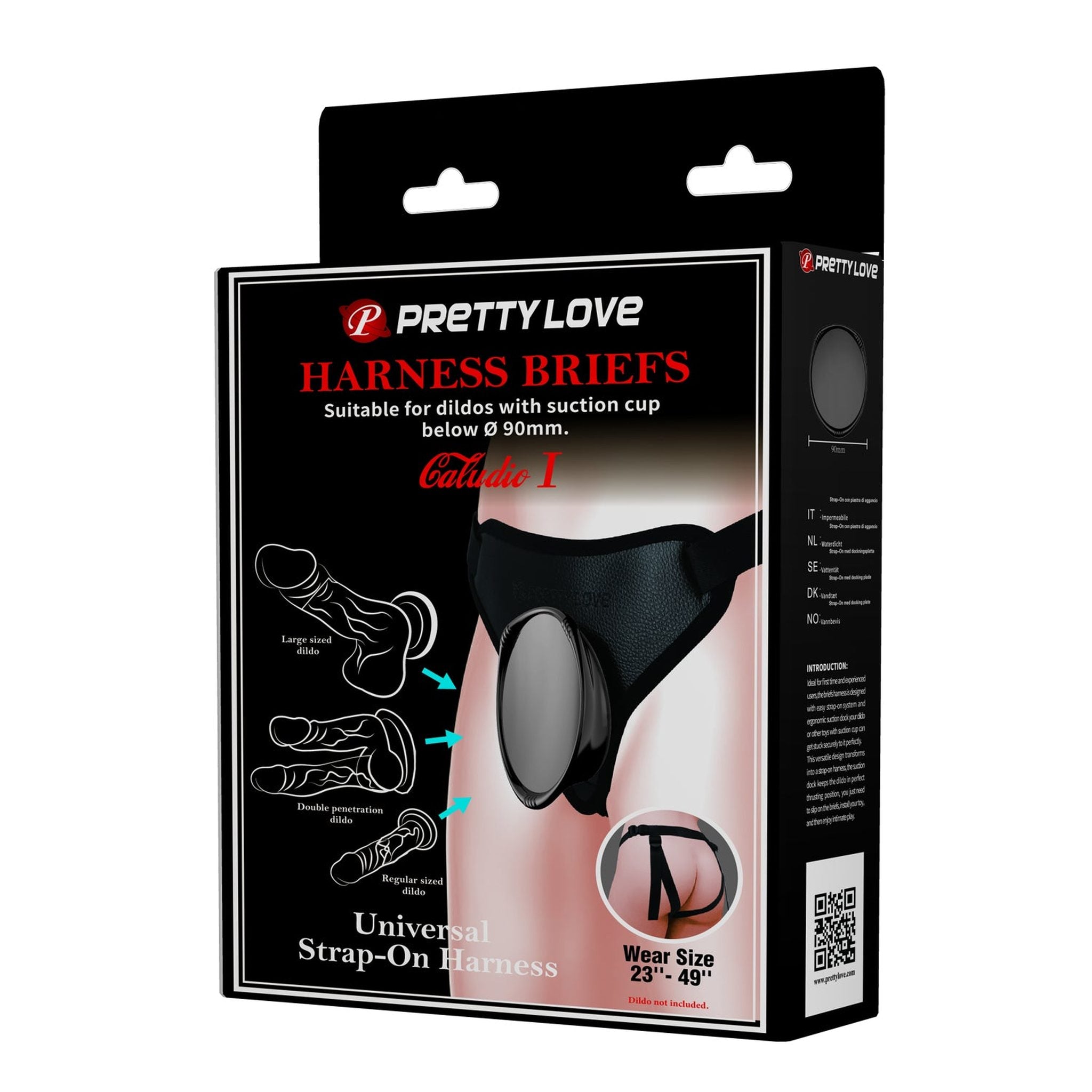 Imbracatura Strapon Harness Con Base Per Falli Con Ventosa