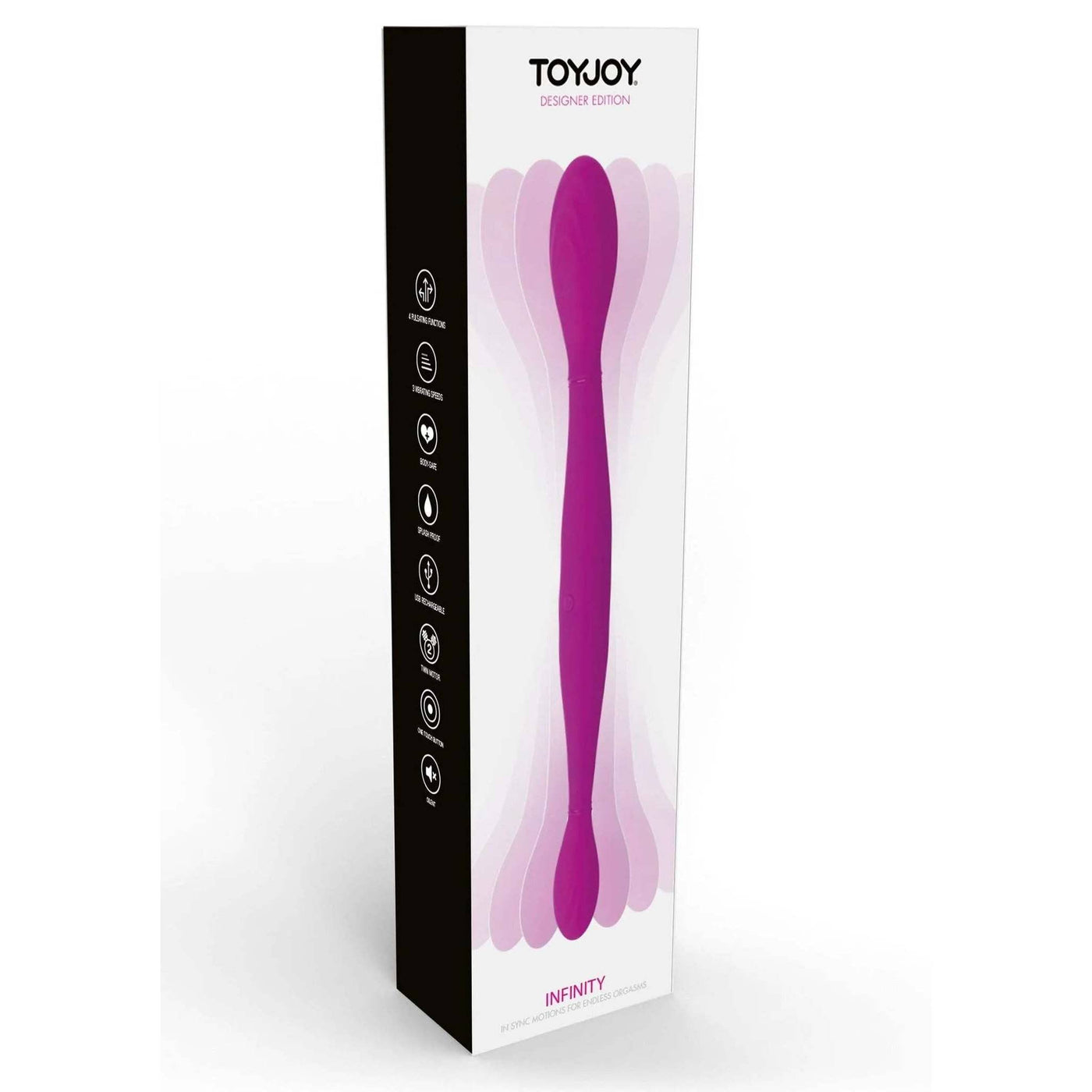Infinity Vibratore Doppio Vibrante e Pulsante