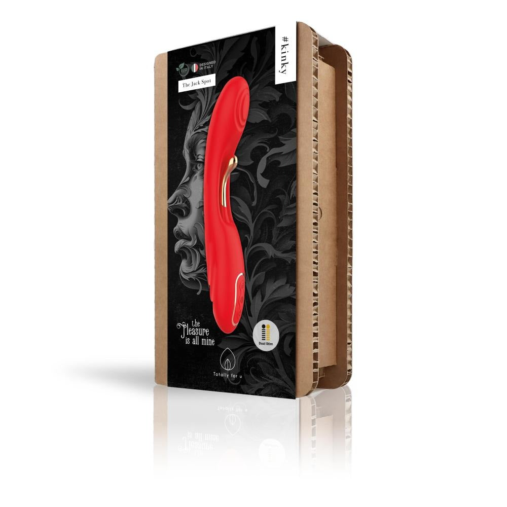 Jack Spot Vibratore Punto G con Doppio Motore