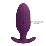 Jefferson Plug Anale a controllo remoto con Vibrazione ed Elettroshock