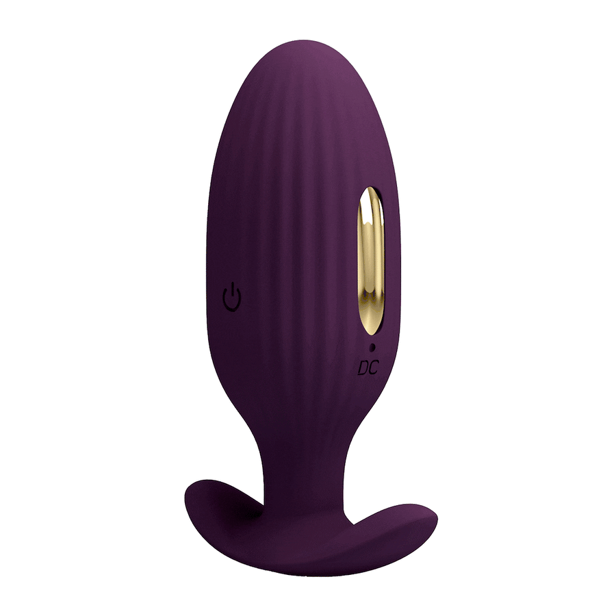 Jefferson Analplug mit Fernbedienung, Vibration und Elektroschock