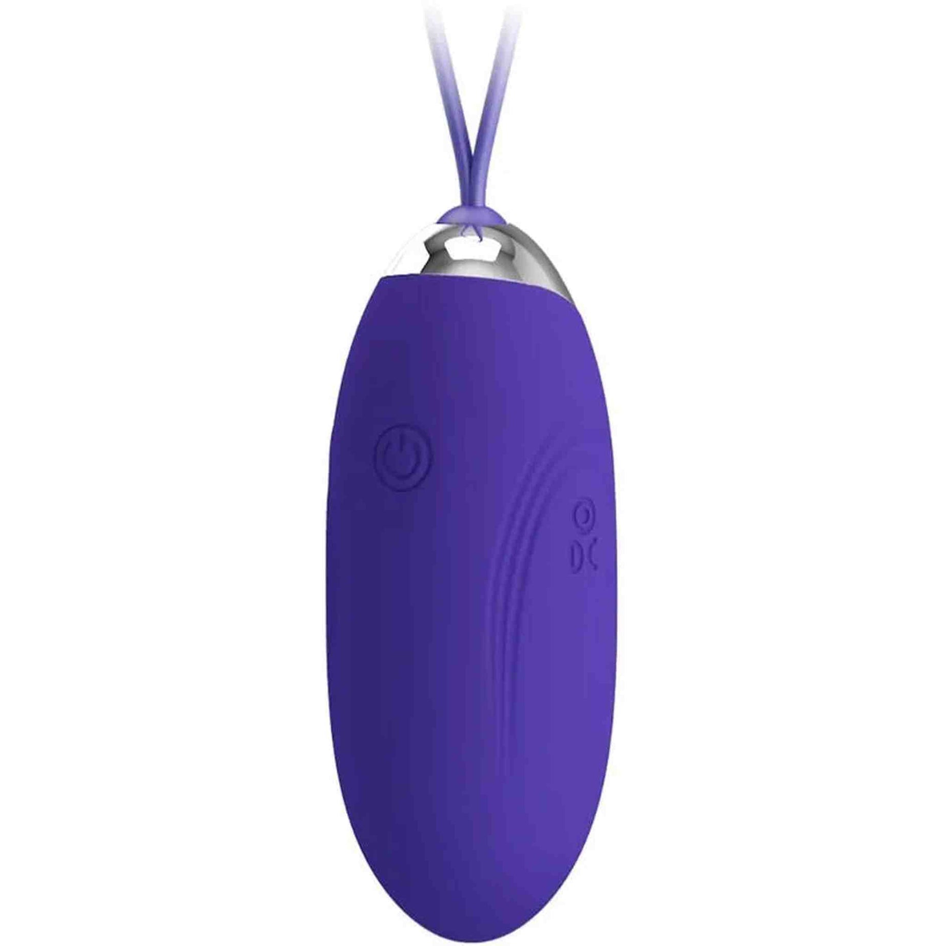 Jenny Ovetto Vibrante Wireless con 12 modalità di vibrazione - Silicone, Viola