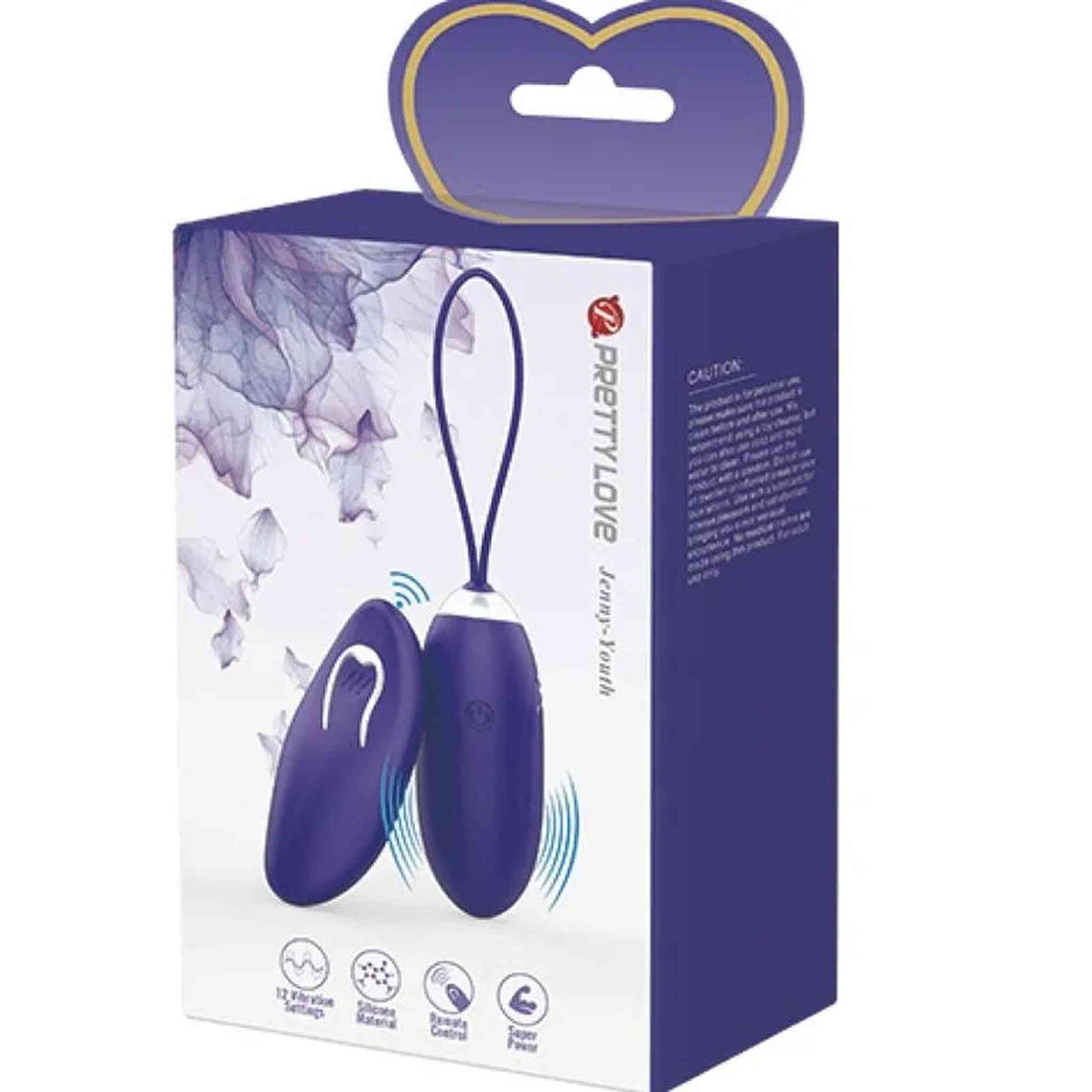 Jenny Ovetto Vibrante Wireless in Silicone con 12 vibrazioni