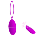 Joanne, ovetto vibrante wireless - 12 modalità di vibrazione, silicone, viola