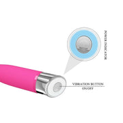 John Vibratore Punto G in Silicone Medicale - 10 modalità di vibrazione