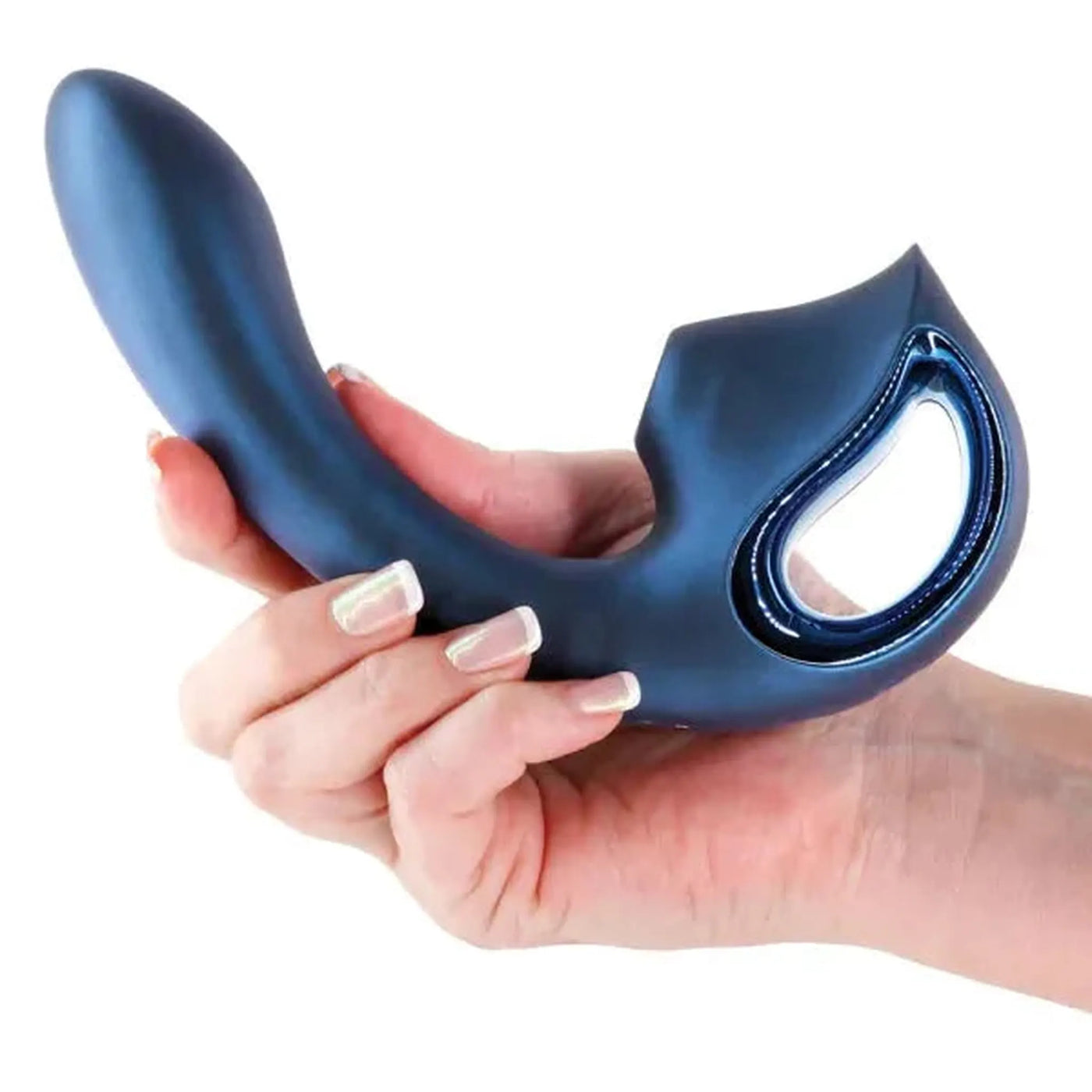 Kaia Vibratore Multifunzione Elegante 2 in 1 Vibratore e Succhiaclitoride