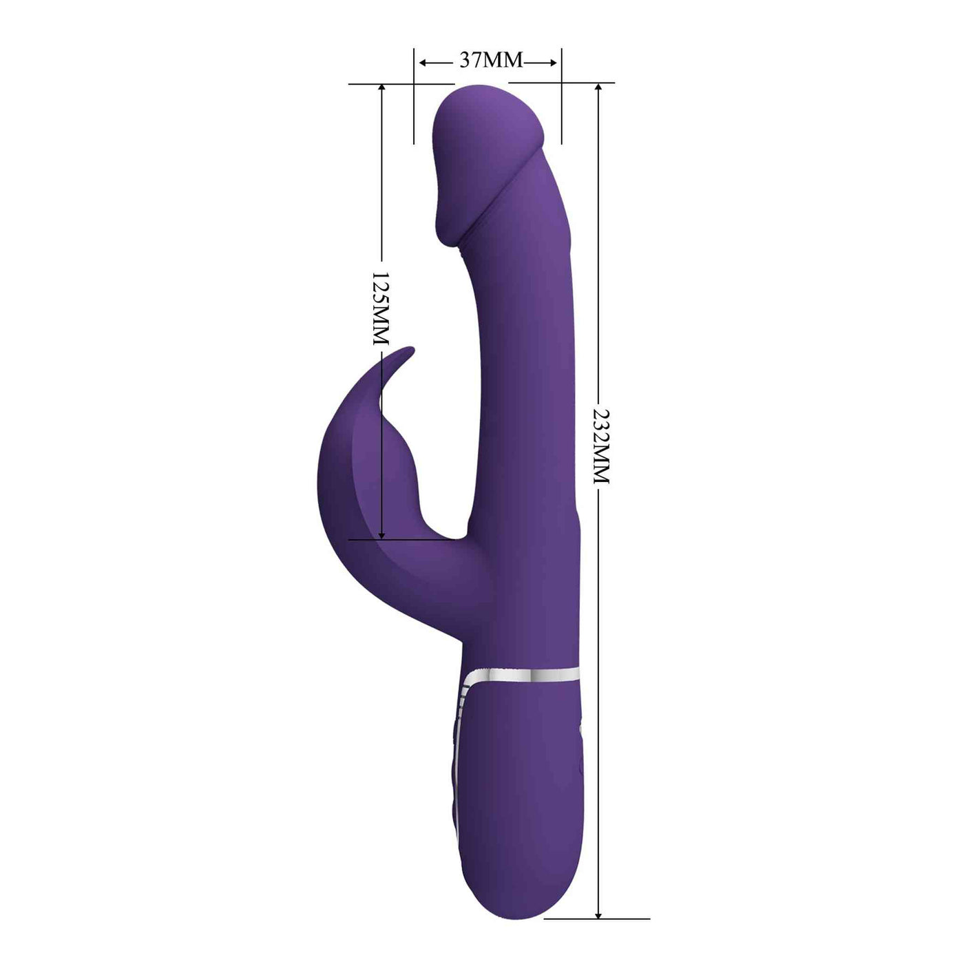 Kampas Vibratore Rabbit con Lingua Punto G