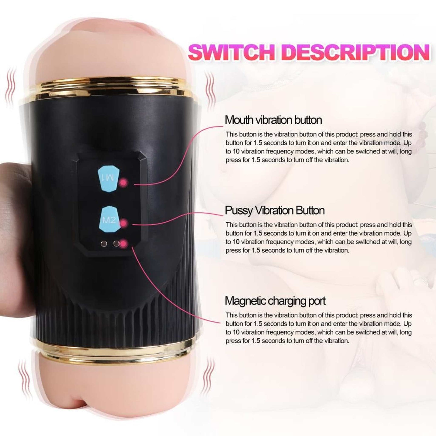 Kay Double-end Masturbation Cup