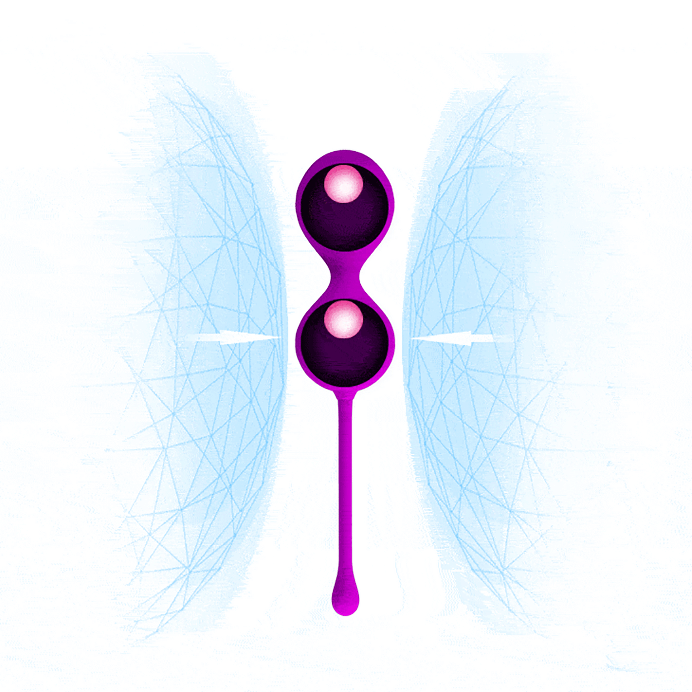 Kegel Ball Set di 3 Palline Vaginali