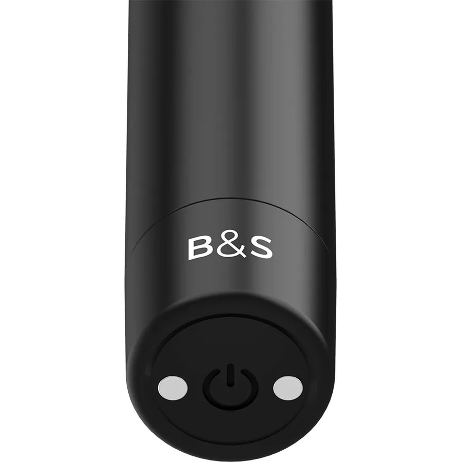 Kernex 2 - Silicone Bullet with 10 different vibration programs - Black, Rechargeable