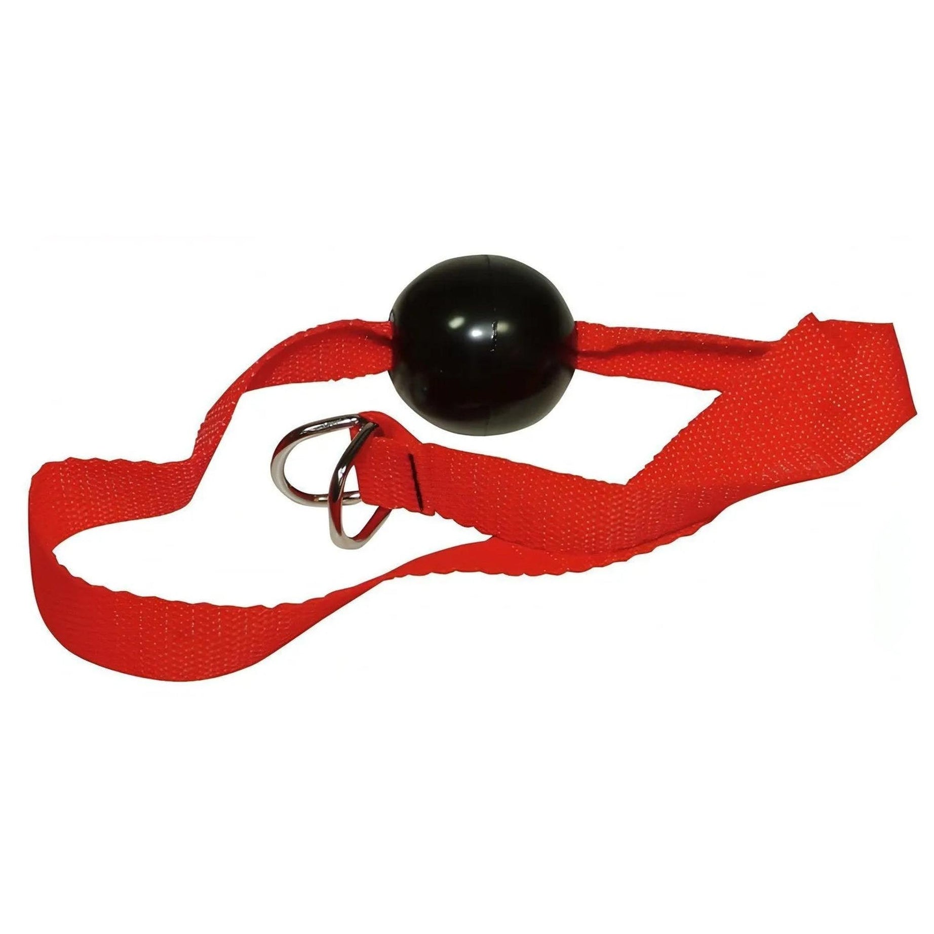 Kit Bondage - Machera, ball-gag, cavigliere e polsiere collegate e frustino