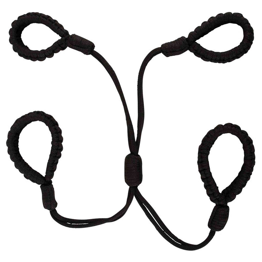Kit Bondage con Cavigliere e Polsiere in Corda