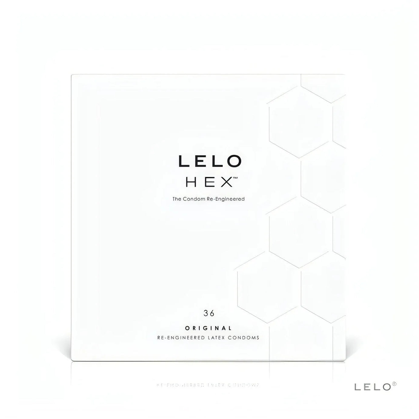 LELO Hex Natural - Confezione da 36 profilattici