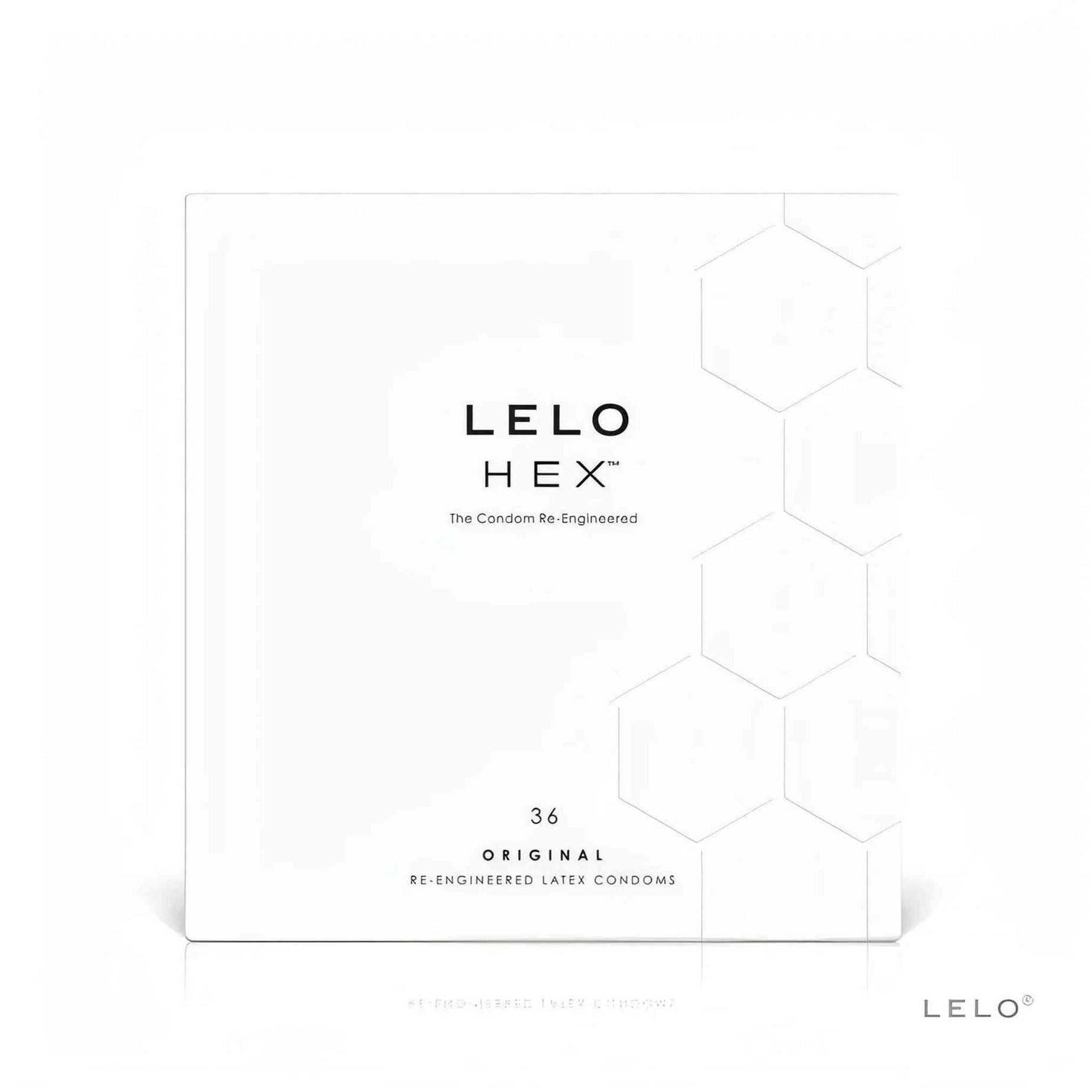 LELO Hex Natural - Confezione da 36 profilattici