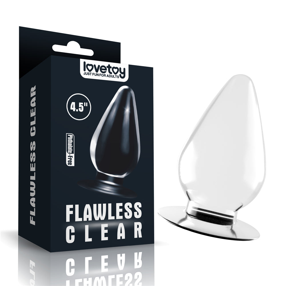 Plug Anale Flawless Clear 11 cm x Ø 6 cm