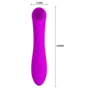 Len Vibratore Punto G con Rilievi Stimolanti e 30 modalità di vibrazione