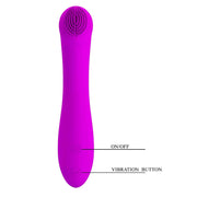 Len Vibratore Punto G con Rilievi Stimolanti e 30 modalità di vibrazione