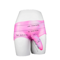 Leopard Dildo Silicone Leather Pants