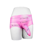 Leopard Dildo Silicone Leather Pants