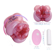 Liquid silicone Vibrating Masturbator