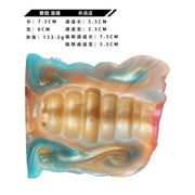 Liquid silicone fantasy Masturbator for men