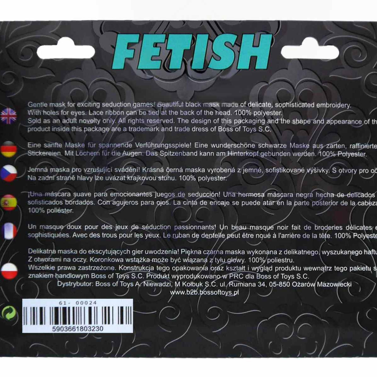 Love Mask Black - B Series Fetish