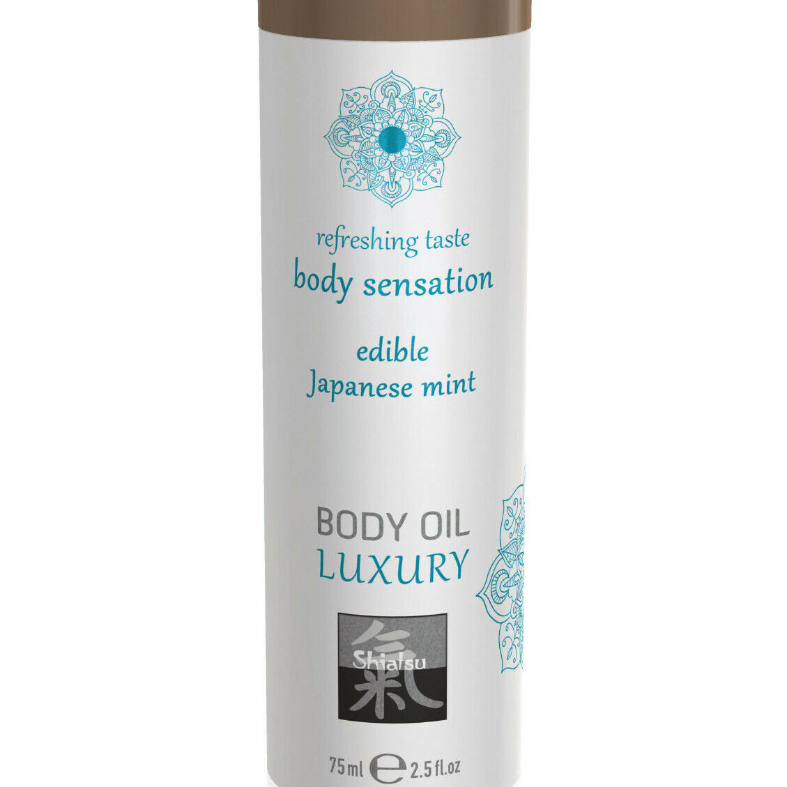 Luxury body oil edible - Japanese Mint 75ml - GoEstasy